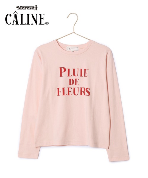 ROPE' PICNIC（ロペピクニック）の「CALINE×ROPE' PICNIC/メッセージロゴアソートロンT（Tシャツ/カットソー・レディース・ホワイト/ネイビー/ピンク・38）」の4枚目の写真