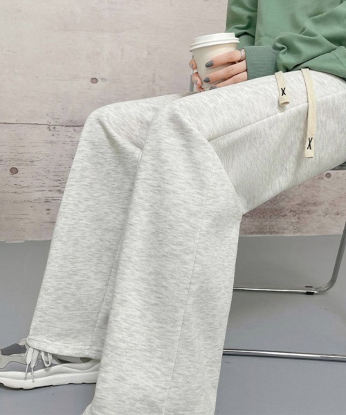 Miniministore（ミニミニストア）の「スウェットパンツ レディース 韓国風（スウェットパンツ・レディース・ブラック/チャコールグレー/ライトグレー/ホワイト/グリーン・XL/M/2XL/L/S）」の11枚目の写真