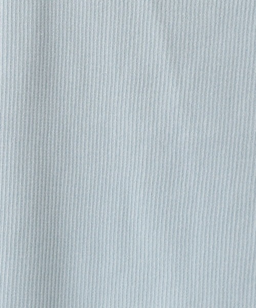 A part by（アパートバイ）の「2WAYアセテートニットタンク（タンクトップ・レディース・ブラック/ライトブルー/オフホワイト/チャコールグレー・FREE）」の16枚目の写真