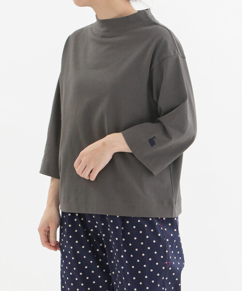 WILLFULLY ボトルネックカットソー USコットンボトルネック7分袖（Tシャツ/カットソー）｜nop de
