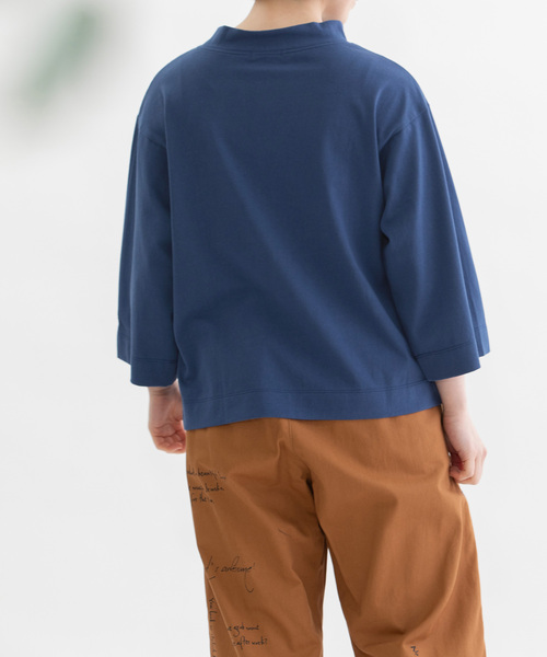 USコットンボトルネック7分袖（Tシャツ/カットソー）｜nop de