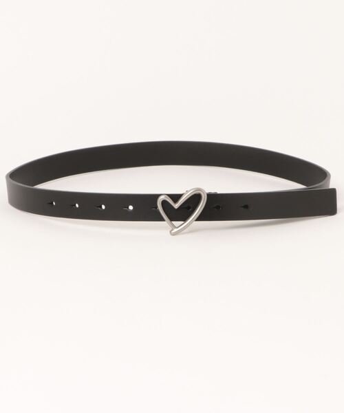 DouDou（ドゥドゥ）の「ハートバックルレザーベルト（ベルト・レディース・ブラウン/ブラック・FREE）」の13枚目の写真