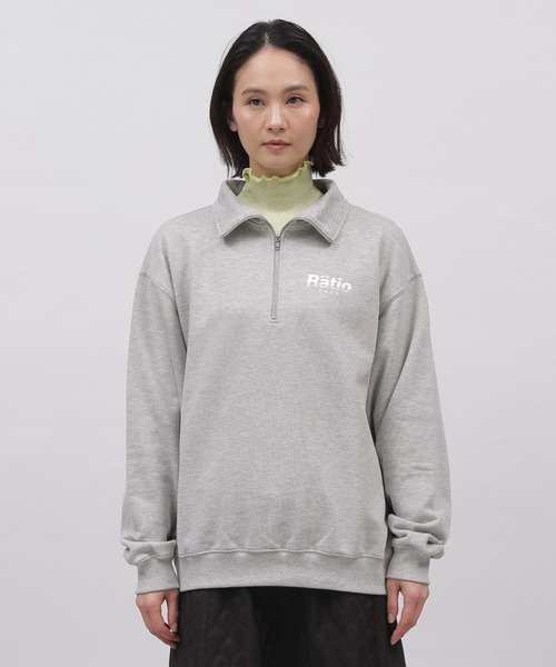 LAKOLE（ラコレ）の「ロゴハーフジッププルオーバー / 106409