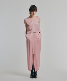 NOISE MAKER | ベンベルグサテンVネックプルオーバー【Made in Japan】(Tシャツ/カットソー)