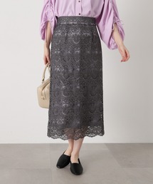 N.（N. Natural Beauty Basic） | ◆ケミカルレーススカート(スカート)