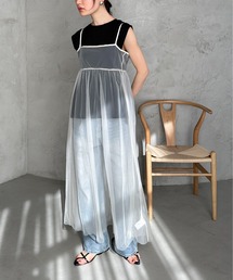 feepur | チュールレイヤードマルチワンピース(ワンピース)