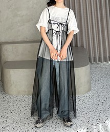 feepur | チュールレイヤードマルチワンピース(ワンピース)