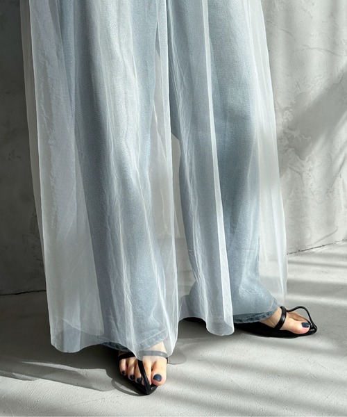 feepur(フェピュール)の「チュールレイヤードマルチワンピース(ワンピース・レディース・アイボリー/ブラック・MEDIUM)」の20枚目の写真