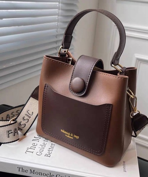 pumpkin port(パンプキンポート)の「ロゴショルダーベルト スクエアショルダーBAG(ショルダーバッグ・レディース・ベージュ/ブラック/ブラウン・FREE)」の11枚目の写真