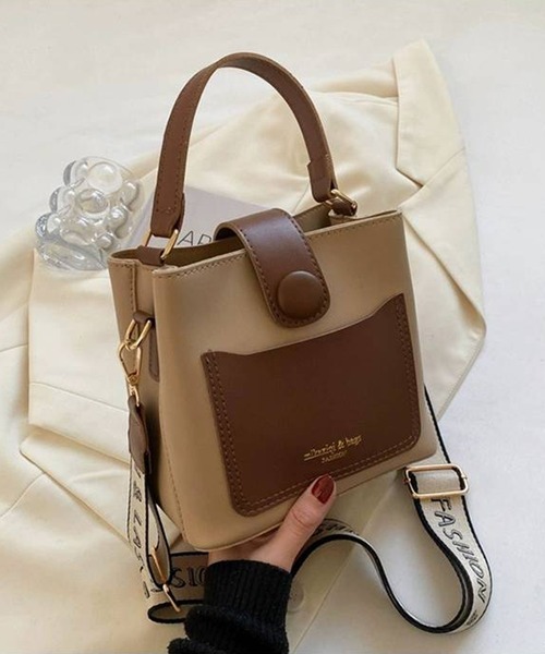 ショルダーバッグ・ポシェット MAEDEN SS25 MARKET ZIP MEDIUM BAG (023 001 000 INK) セール】サイドW ZIP 2WAYショルダーバッグ（ショルダーバッグ