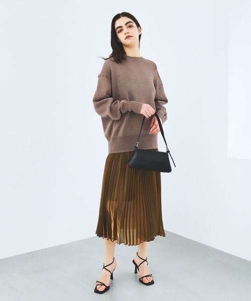 STERNBERG(スタンバーグ)の「STERNBERG/ショルダースリットニットプルオーバー/987681(ニット/セーター・レディース・ブラック/モカ・MEDIUM/LARGE)」の17枚目の写真