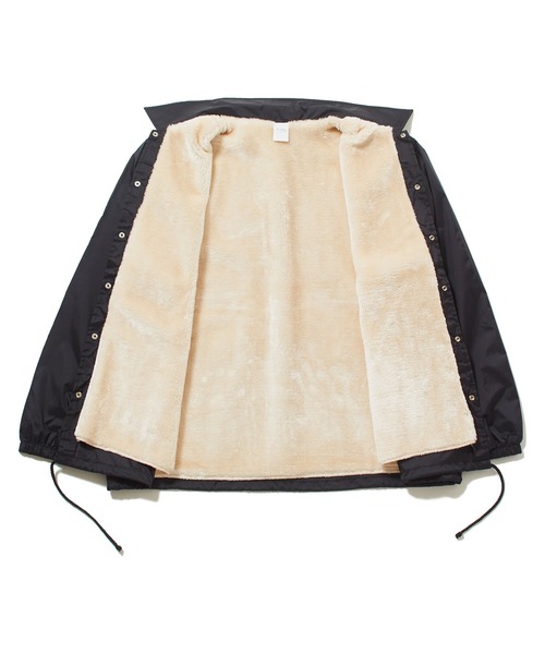 CRIMIE(クライミー)の「CR MONOGRAM BOA COACH JACKET / CRモノグラムボア コーチジャケット(ナイロンジャケット・メンズ・ブラック×ブラック/ブラック×ホワイト・XL/L/M/S/XXL)」の8枚目の写真