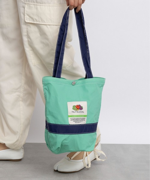 LAND OF SOMETHING Off Jumpol トートバッグ セール】GRAPHIC TOTE BAG（トートバッグ）｜FRUIT OF THE LOOM