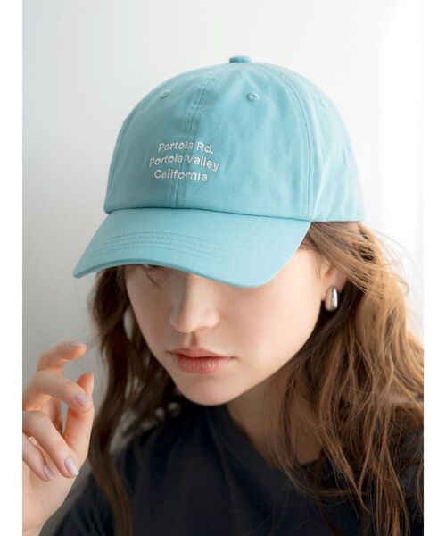 Ungrid（アングリッド）の「カラーロゴキャンバスキャップ（キャップ