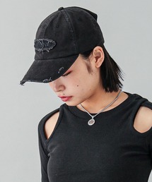 X-girl | DISTRESSED 6PANEL CAP (キャップ)