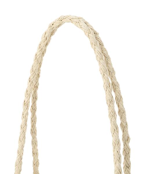 earth music&ecology（アースミュージックアンドエコロジー）の「フラワーペーパートート（トートバッグ・レディース・イエロー/ナチュラル/サックスブルー・FREE）」の17枚目の写真