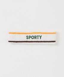 Mini Rodini（ミニロディーニ）の「"mini rodini / ""SPORTY"" ヘッドバンド"（ヘアバンド・キッズ）」