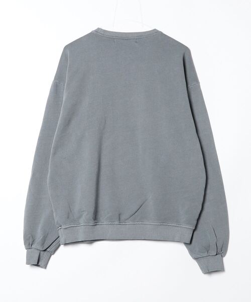 COLIN(コリン)の「COLIN:SWITCHING PANEL CUT OFF PIGMENTDYED C/N SWEAT / 切り替えピグメント クルーネック スウェット(スウェット・メンズ・チャコールグレー/ブラック・M/L)」の11枚目の写真