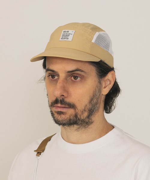 SILAS（サイラス）の「CREW CAP（キャップ・メンズ・ブラック/ベージュ/ネイビー・ONE SIZE）」の4枚目の写真