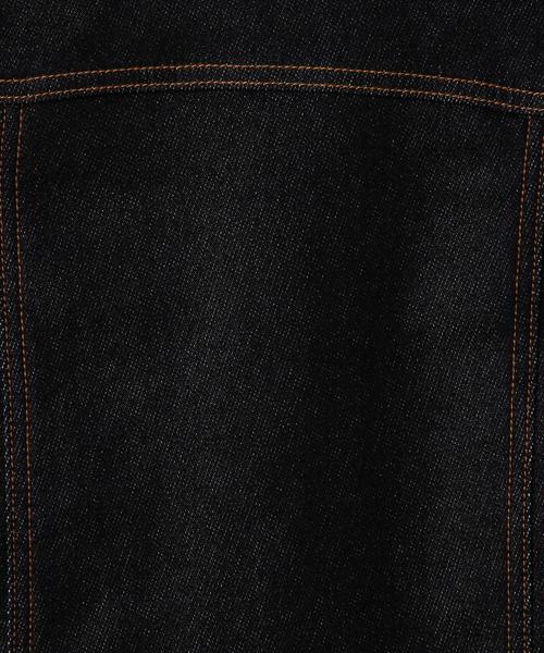green label relaxing(グリーンレーベルリラクシング)の「ドビーデニムジャケット◆(デニムジャケット・キッズ・ネイビー・115/105/135/95/125)」の7枚目の写真