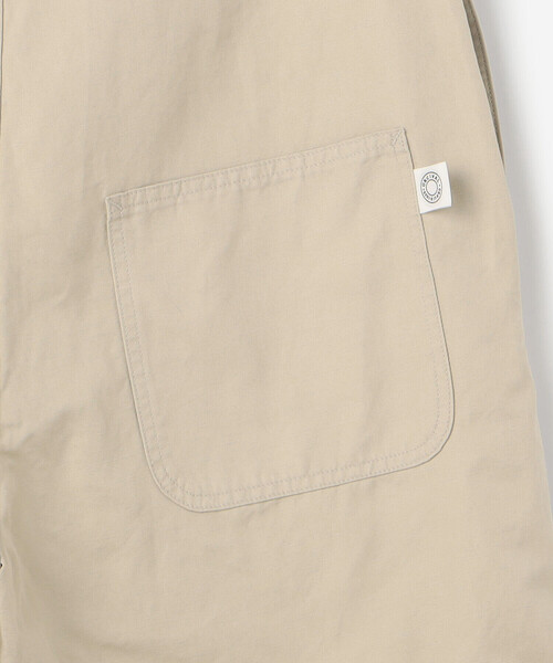 ORCIVAL（オーシバル）の「ORCIVAL | ショートオーバーオール WOMEN（サロペット/オーバーオール・レディース・ベージュ/ブラック・1）」の18枚目の写真