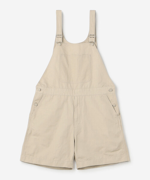 ORCIVAL（オーシバル）の「ORCIVAL | ショートオーバーオール WOMEN（サロペット/オーバーオール・レディース・ベージュ/ブラック・1）」の20枚目の写真