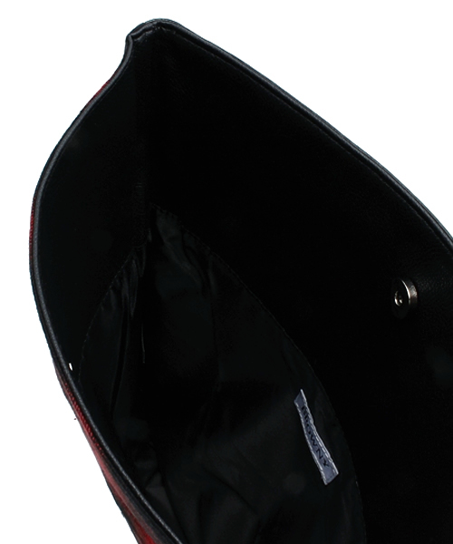 WEGO（ウィゴー）の「WEGO/オンブレクラッチバッグ（クラッチバッグ・メンズ・レッド系その他/グレー系その他・FREE）」の8枚目の写真