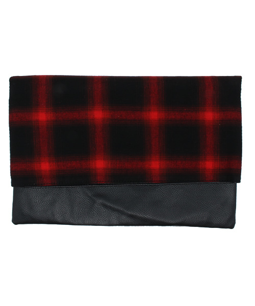 WEGO（ウィゴー）の「WEGO/オンブレクラッチバッグ（クラッチバッグ・メンズ・レッド系その他/グレー系その他・FREE）」の13枚目の写真