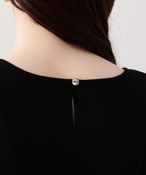 PROPORTION BODY DRESSING（プロポーションボディドレッシング）の「ハートカットフレンチスリーブニット / 1214170422（ニット/セーター・レディース・ブラック/ホワイト系その他/レッド/ブルー系その他・FREE）」の13枚目の写真