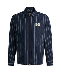 BOSS（ボス）の「BOSS x SHOHEI OHTANI リラックスフィット ストライプジャケット エンブロイダリーパッチ（その他アウター・メンズ）」