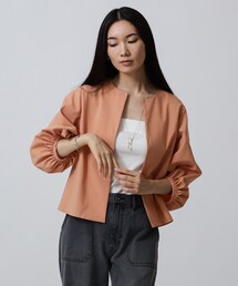 GALLEST | ◆【洗える】シャツジャケット(ノーカラージャケット)