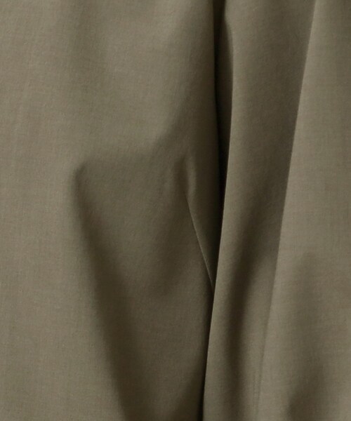 GALLEST（ギャレスト）の「◆【洗える】シャツジャケット（ノーカラージャケット・レディース・カーキ/ライトオレンジ系・38）」の17枚目の写真