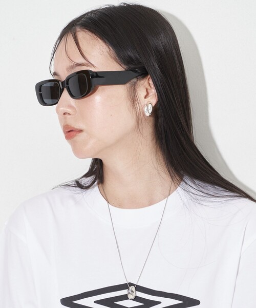 FREAK'S STORE（フリークスストア）の「Casselini/キャセリーニ スクエアアイウエア（サングラス・レディース・ベージュ/ホワイト/ブラック・ONE SIZE）」の13枚目の写真