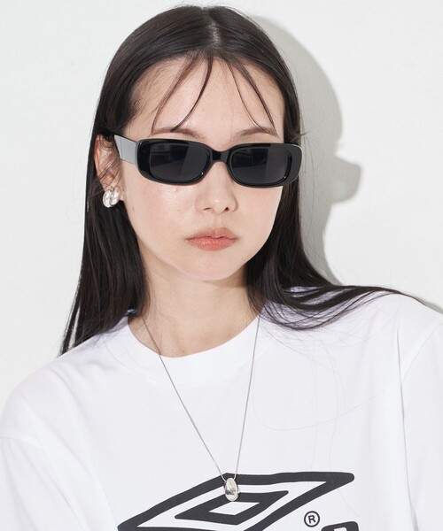 FREAK'S STORE（フリークスストア）の「Casselini/キャセリーニ スクエアアイウエア（サングラス・レディース・ベージュ/ホワイト/ブラック・ONE SIZE）」の14枚目の写真