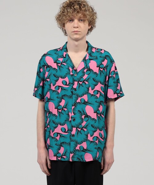 TOMORROWLAND (トゥモローランド)の「Waxman Brohters HAWAII SHIRTS オープンカラーシャツ(シャツ/ブラウス・メンズ・ダークパープル/ブルー系その他2・S/M)」の4枚目の写真