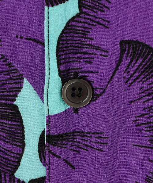 TOMORROWLAND (トゥモローランド)の「Waxman Brohters HAWAII SHIRTS オープンカラーシャツ(シャツ/ブラウス・メンズ・ダークパープル/ブルー系その他2・S/M)」の11枚目の写真