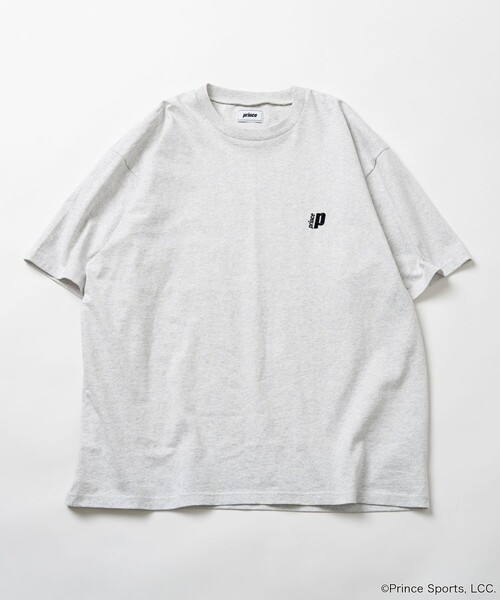 PRINCE（プリンス）の「prince/プリンス Prince TENNIS BALL バックプリント クルーネック 半袖Tシャツ/ワンポイントロゴ（Tシャツ/カットソー・メンズ・ホワイト/グリーン/グレー/チャコールグレー・MEDIUM/LARGE）」の19枚目の写真