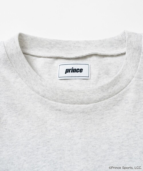 PRINCE（プリンス）の「prince/プリンス Prince TENNIS BALL バックプリント クルーネック 半袖Tシャツ/ワンポイントロゴ（Tシャツ/カットソー・メンズ・ホワイト/グリーン/グレー/チャコールグレー・MEDIUM/LARGE）」の20枚目の写真