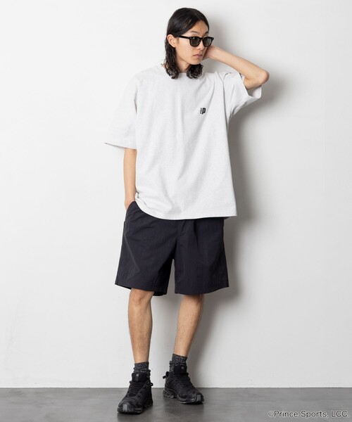 PRINCE（プリンス）の「prince/プリンス Prince TENNIS BALL バックプリント クルーネック 半袖Tシャツ/ワンポイントロゴ（Tシャツ/カットソー・メンズ・ホワイト/グリーン/グレー/チャコールグレー・MEDIUM/LARGE）」の8枚目の写真