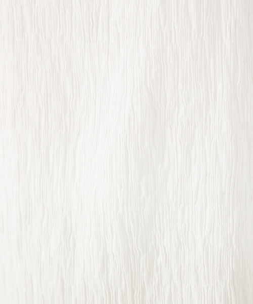 abahouse mavie（アバハウスマヴィ）の「【セットアップ対応/ノースリーブ】楊柳バックジップノースリプルオーバー（シャツ/ブラウス・レディース・グリーン/ホワイト/ブラック・フリー）」の11枚目の写真