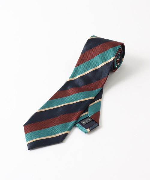 EDIFICE（エディフィス）の「PB マルチストライプタイ（ネクタイ・メンズ・ボルドー/ライトブルー/ブルー・FREE）」の5枚目の写真