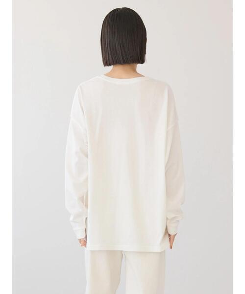 AMERICAN HOLIC(アメリカンホリック)の「Life&Time ロゴカットプルオーバー(Tシャツ/カットソー・レディース・オフホワイト・L/M)」の5枚目の写真