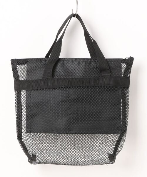 florist（フローリスト）の「【サ活・温泉・銭湯に】ポケット付メッシュバッグ/スパバッグ（エコバッグ/サブバッグ・レディース・ワインレッド/ピンク/グレー/ネイビー/スカイブルー/ブラック・FREE）」の10枚目の写真