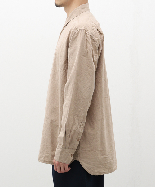 CASEY CASEY(ケイシーケイシー)の「CASEY CASEY ( ケイシ―ケイシー) BIG RACC OURCIE SHIRT 22HC336(シャツ/ブラウス・メンズ・ベージュ・MEDIUM)」の4枚目の写真