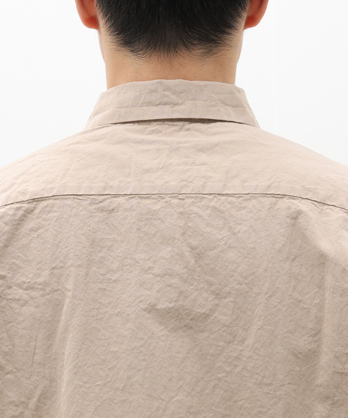 CASEY CASEY(ケイシーケイシー)の「CASEY CASEY ( ケイシ―ケイシー) BIG RACC OURCIE SHIRT 22HC336(シャツ/ブラウス・メンズ・ベージュ・MEDIUM)」の7枚目の写真