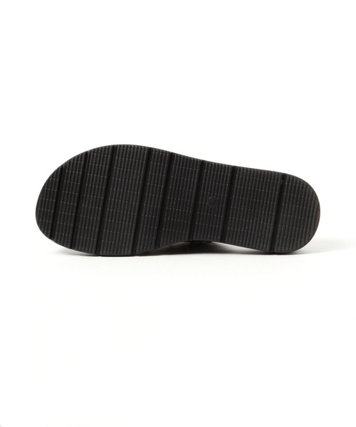 niko and...（ニコアンド）の「オリジナルスタッズ付きサンダル（サンダル・レディース・ベージュ/ブラック・MEDIUM/LARGE）」の14枚目の写真