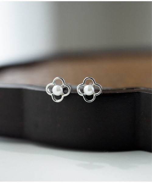 Meach.（ミーチ）の「【Meach.】silver925/K27GPミニスタッドピアス/金属アレルギー対応（ピアス（両耳用）・レディース・A/H/J/O/Q/C/D/E/F/S/T/K/L/M/N/B/G/I/P/R・FREE）」の7枚目の写真