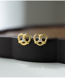【Meach.】silver925/K27GPミニスタッドピアス/金属アレルギー対応