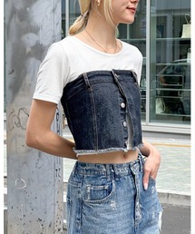 3.3 Field Trip  | 3.3 Field Trip／デニムビスチェ(ベスト)