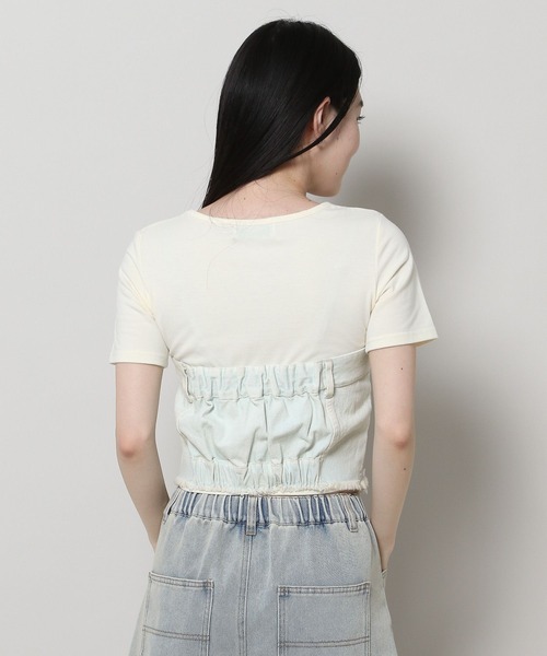 3.3 Field Trip （3.3フィールドトリップ）の「3.3 Field Trip／デニムビスチェ（ベスト・レディース・ブルー/ライトブルー・SMALL/MEDIUM）」の13枚目の写真